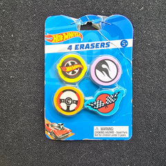 hotwheel erasers