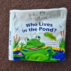 Bath Book: Who Lives In The Pond