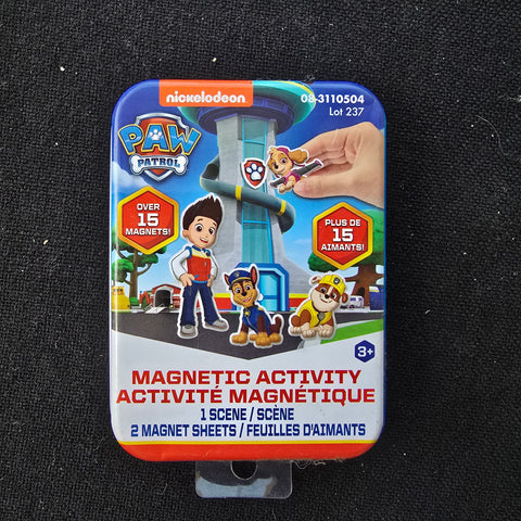 Paw patrol magnetic activity