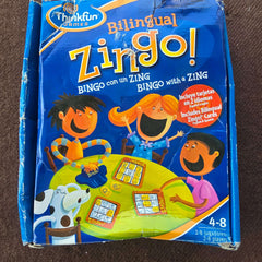 Bilingual Zingo Word Matching Game (English & Spanish) – Early Reading and Language Game - Toy Chest Pakistan