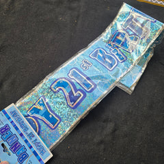 Happy 21st birthday sash,