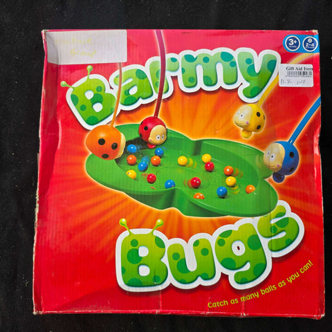 Barmy Bugs Board Game – catch as many balls as you can!