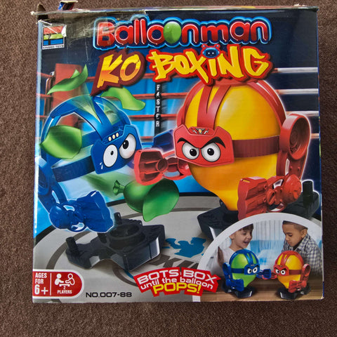 KO Boxing Balloon Man – Inflatable Punching Toy for Kids