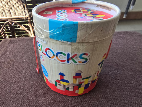 wooden blocks set of 80