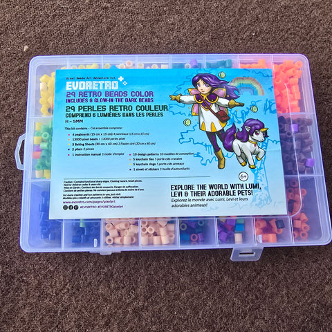 Pearler beads- retro