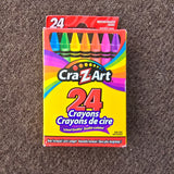 Crazyart 24 crayons