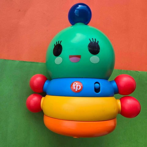 Fisher-Price Roly-Poly Worm – Baby Activity Toy