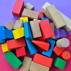 Assorted Wooden Blocks - Toy Chest Pakistan