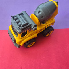 Medium Vehicle Cement Mixer – Construction Play Toy - Toy Chest Pakistan