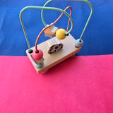 Medium Wooden Bead Frame Toy