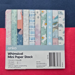 Whimsical Mini Paper Stack – pre-loved activity kit from Toy Chest Pakistan