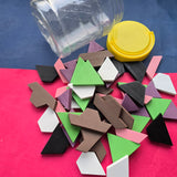 Pattern Block Educational Activity Set