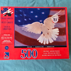 Liberty 500-Piece Jigsaw Puzzle – pre-loved puzzle from Toy Chest Pakistan