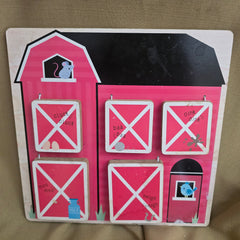 Peekaboo Wooden Puzzle – pre-loved educational toy from Toy Chest Pakistan
