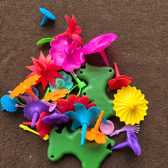 Flower-Shaped Building Pieces (Bag)