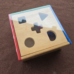 Wooden Shape Sorter Cube