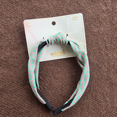 Scunci Plaid Fabric Headband