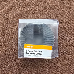 Anko 6 Pack Silicone Cupcake Liners