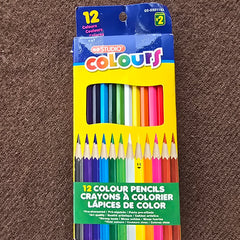 Studio Colours 12 Colour Pencils