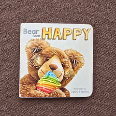 Bear Feels Happy Board Book