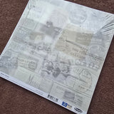 Merle's Movies Vintage Cinema Scrapbook Paper