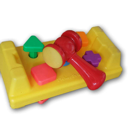 Fisher Price Tap And Turn Bench Hammer