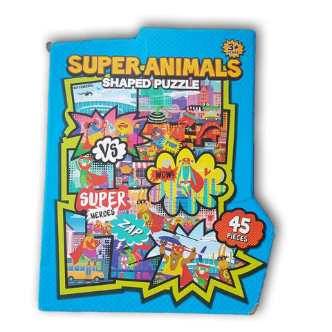 Super Animals Shaped Puzzle