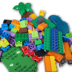 Assorted Megabloks Junior 50 Blocks - Toy Chest Pakistan