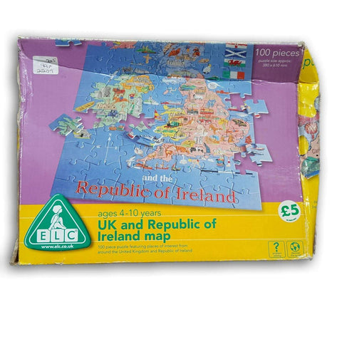 UK and Republic Ireland Map