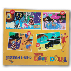 Tinga Tinga Tales 4 in 1 puzlzle - Toy Chest Pakistan