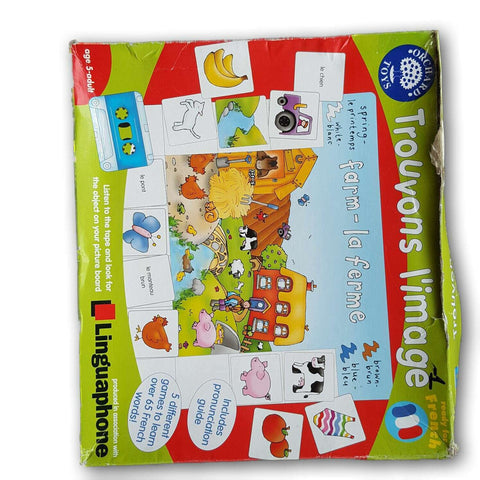 Trouvons l'image, learn french game set