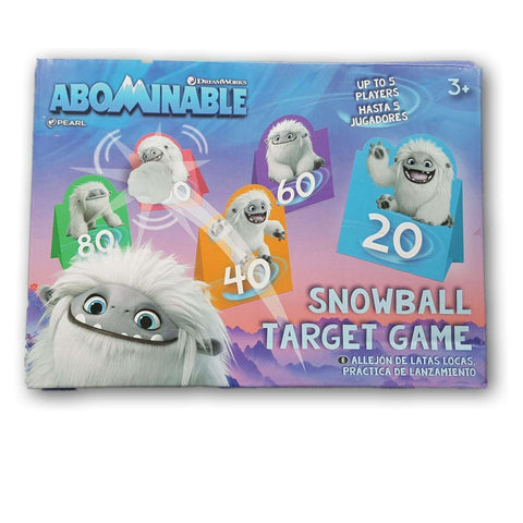 Snowball target game