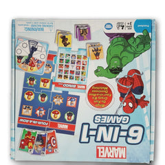 Marvel 6 in 1 games - Toy Chest Pakistan