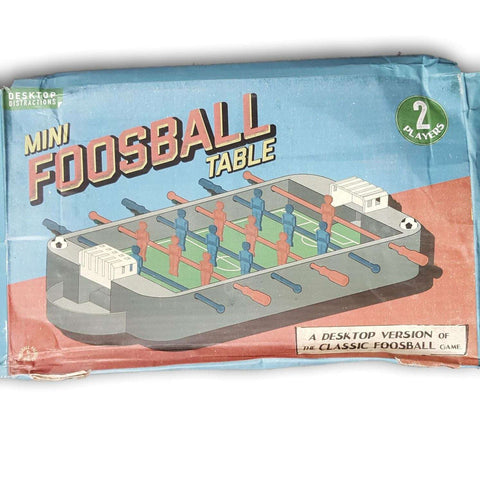 Mini foosball table