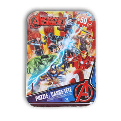 50 pc avenger tin puzzle - Toy Chest Pakistan