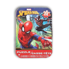 24 pc spiderman tin puzzle - Toy Chest Pakistan