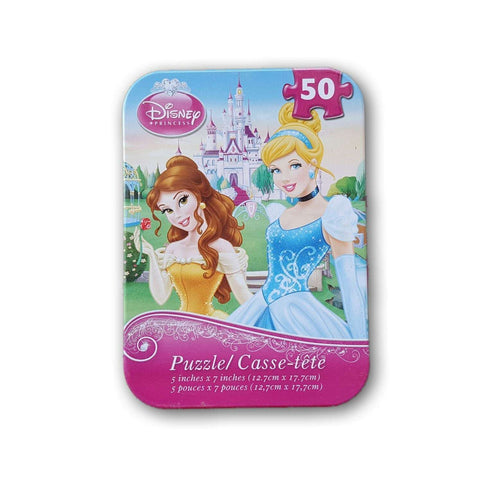 50 pc puzzle tin princessses