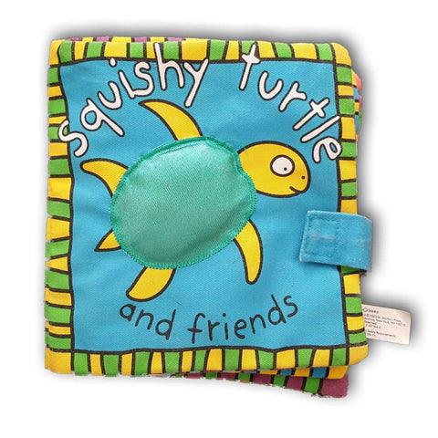 Cloth Book: Squishy Turtle And Friends