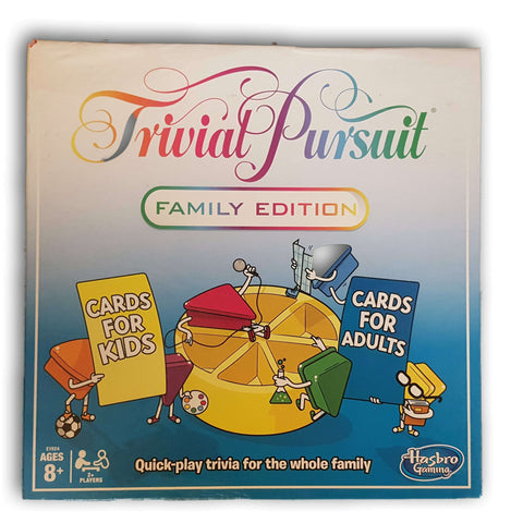 Trivial pursuit, family edition
