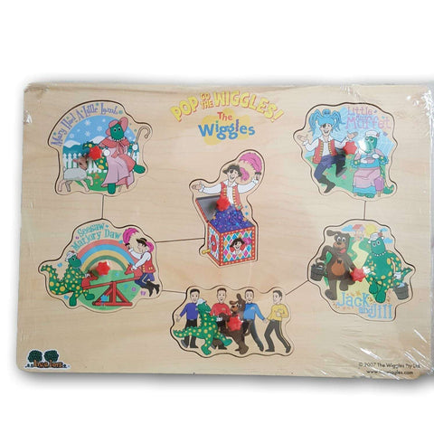 Wooden Inset The Wiggles Puzzle