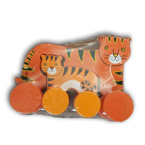 Wooden tiger set