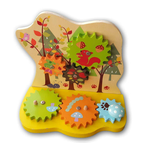 Wooden Cog Set