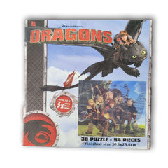 Disney Dragons Puzzle - Toy Chest Pakistan
