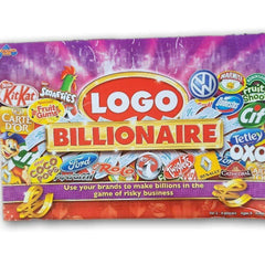 The Logo Billlionaire Board Game - Toy Chest Pakistan