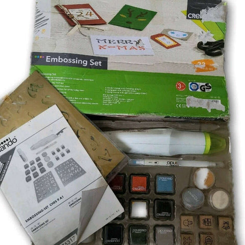 Scrapbook Embossing Set (1 stamp less)