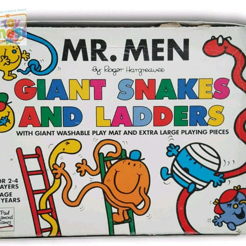 Mr Men Giant Snakes and Ladders(one pawn less)