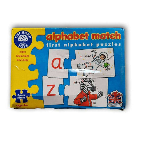 Alphabet Match Game *2 letters missing