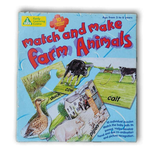 Match and Make Farm Animals