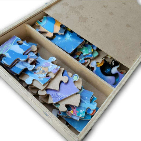 Wooden 3 in 1 puzzle