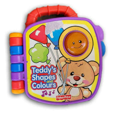 Fisher-Price Laugh & Learn Teddy'S Shapes & Colors Book - Toy Chest Pakistan